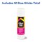 Avery Glue Stic, Glue Sticks, Washable, Non-Toxic, 1.27oz, 12 Total (10221)